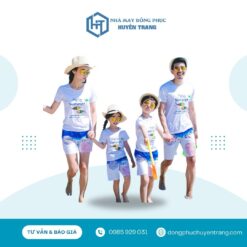 đồng phục gia đình đi biển